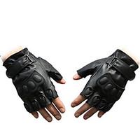 PU Gloves Half Finger Sport Riding An Exercise Bike Motorcycle Outdoor Combat Gloves Dumbbell Training