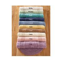 pure cotton bathroom mat set