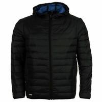 Puffa Men\'s Bovey Ultra Lightweight Hooded Padded Coat Black