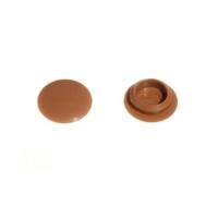 Push Fit Screw Cover Cap Brown No. 6 & No. 8 ( pack of 2000 )