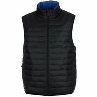 Puffa Men\'s Milford Feather Down Bodywarmer Gilet Navy