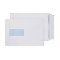 Purely Everyday C5 229 x 162 mm Value Pocket Peel and Seal Window Envelope - White (Pack of 500)