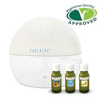 PureAire Basic Air Purifier Ioniser with Aroma Fragrances (Summer Selection Pack)