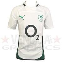 puma ireland away authentic rugby shirt 0910 medium