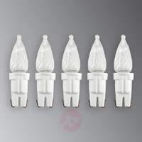 Push-in 0.84 W 6 V spare bulbs in pack of 5