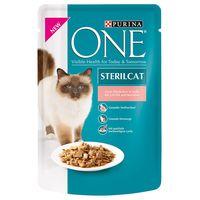 purina one sterilised saver pack 32 x 85g turkey