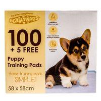 Puppy Training Pad 100 Pack + 5 Free