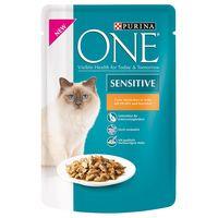 Purina ONE Sensitive - Saver Pack: 32 x 85g Chicken