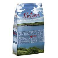 Purizon Dry Dog Food Economy Packs 2 x 12kg - Puppy: Chicken & Fish