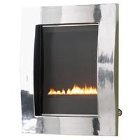 Pureglow Novo Full Polished Portrait Flueless Gas Fire.