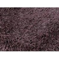 purple violet super thick shaggy rug cascade 100x150