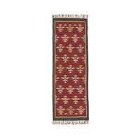 Pure Wool Kilim Runner, Wool