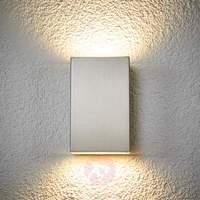 Puristic LED wall lamp Jana for outdoors - IP54