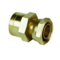 Push Fit Straight Tap Connector (Dia)15mm