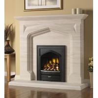 PureGlow Harvington Limestone Fireplace