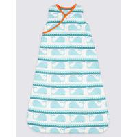 Pure Cotton 1.4 Tog Printed Sleeping Bag