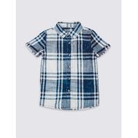 Pure Cotton Checked Shirt (3 Months - 5 Years)