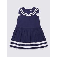 Pure Cotton Woven Dress (3 Months - 5 Years)
