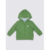 Pure Cotton Hooded Sweatshirt