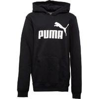 Puma Junior Essential Large Logo Hoody Black