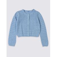 Pure Cotton Crochet Cardigan (1-10 Years)