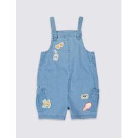 Pure Cotton Dungarees (3 Months - 5 Years)