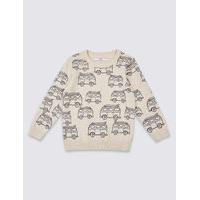 Pure Cotton All Over Print Jumper (3 Months - 5 Years)