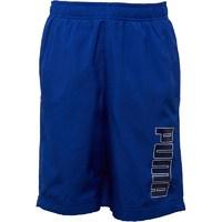 Puma Junior Graphic Woven Bermuda Shorts Surf