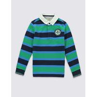 Pure Cotton Rugby Top (3-14 Years)