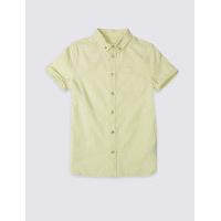 Pure Cotton Embroidered Shirt (3-14 Years)