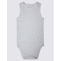 Pure Cotton Sleeveless Bodysuit (3-16 Years)