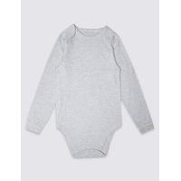 Pure Cotton Long Sleeve Bodysuit (3-16 Years)