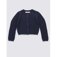 Pure Cotton Crochet Cardigan (1-10 Years)