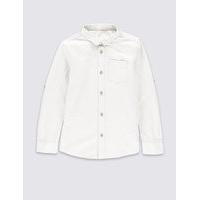 Pure Cotton Long Sleeve Shirt (3-14 Years)