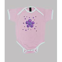 Purple Evil Flower Baby Bodysuit