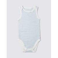 Pure Cotton Sleeveless Bodysuit (3-8 Years)