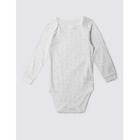 pure cotton long sleeve bodysuit 3 8 years