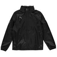 puma essentials rain jacket juniors