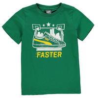 Puma Retro T Shirt Junior Boys