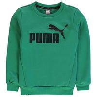 Puma No1 Logo Crew Sweater Junior Boys