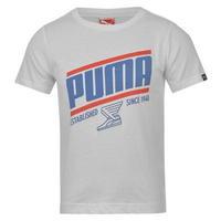 Puma QTT Word Tee Juniors