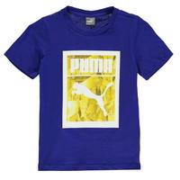 puma mountain t shirt junior boys