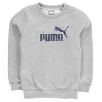 Puma No1 Logo Crew Sweater Junior Boys
