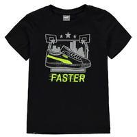 Puma Retro T Shirt Junior Boys