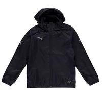 puma essentials rain jacket juniors