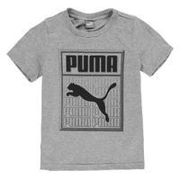 Puma Box T Shirt Junior Boys