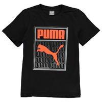 Puma Box T Shirt Junior Boys