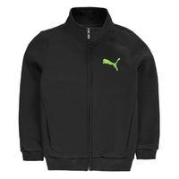 Puma Fleece Track Jacket Junior Boys