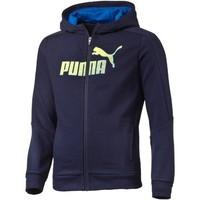 puma 838779 sweatshirt kid boyss cardigans in blue