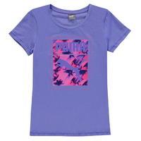 puma california t shirt junior girls